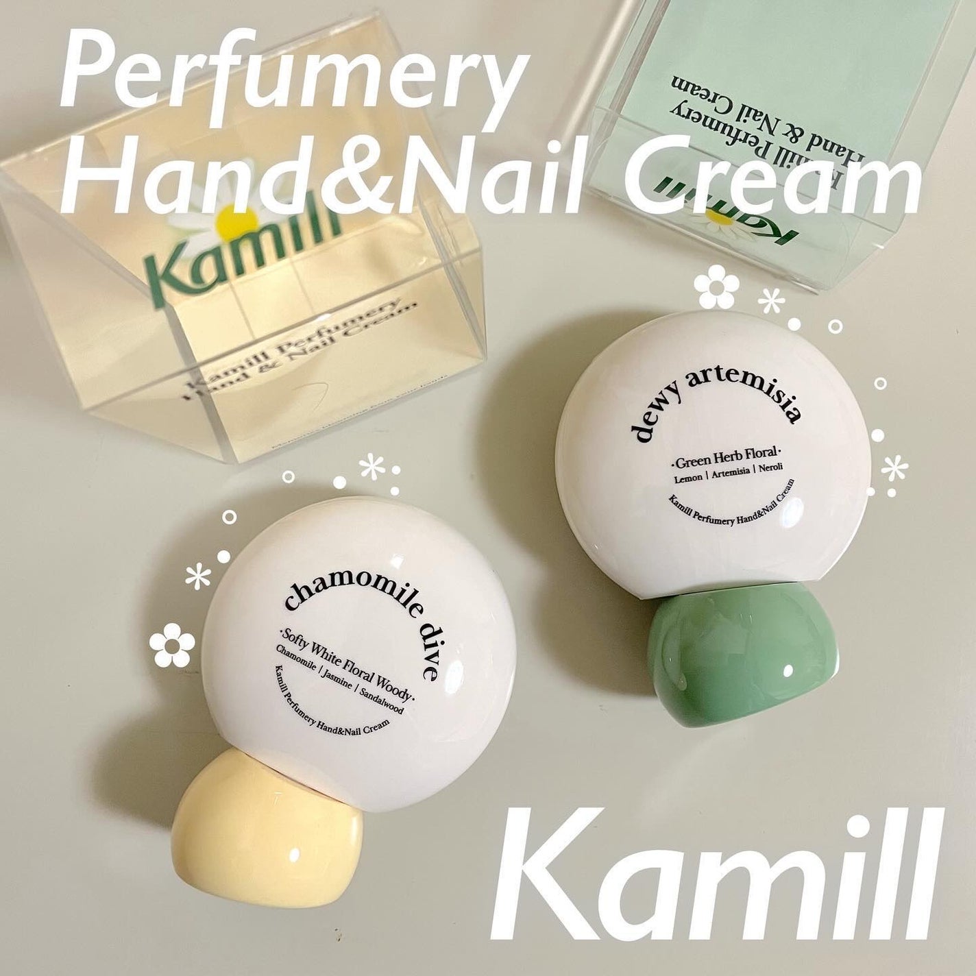 パフューマリー ハンド&ネイルクリーム デューイアルテミシア 50ml/カミール/ハンドクリームを使ったクチコミ(1枚目)