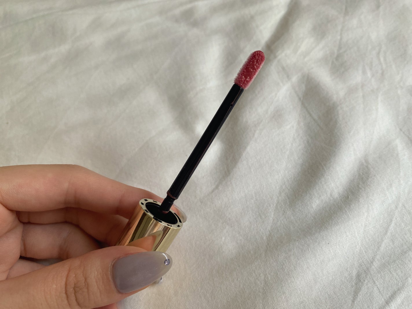 エレガンス ブリリアント ルージュ ビジュー/Elégance/リップグロスを使ったクチコミ(3枚目)