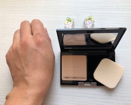 ドラマティックフェイスパウダー/マキアージュ/プレストパウダーを使ったクチコミ(4枚目)
