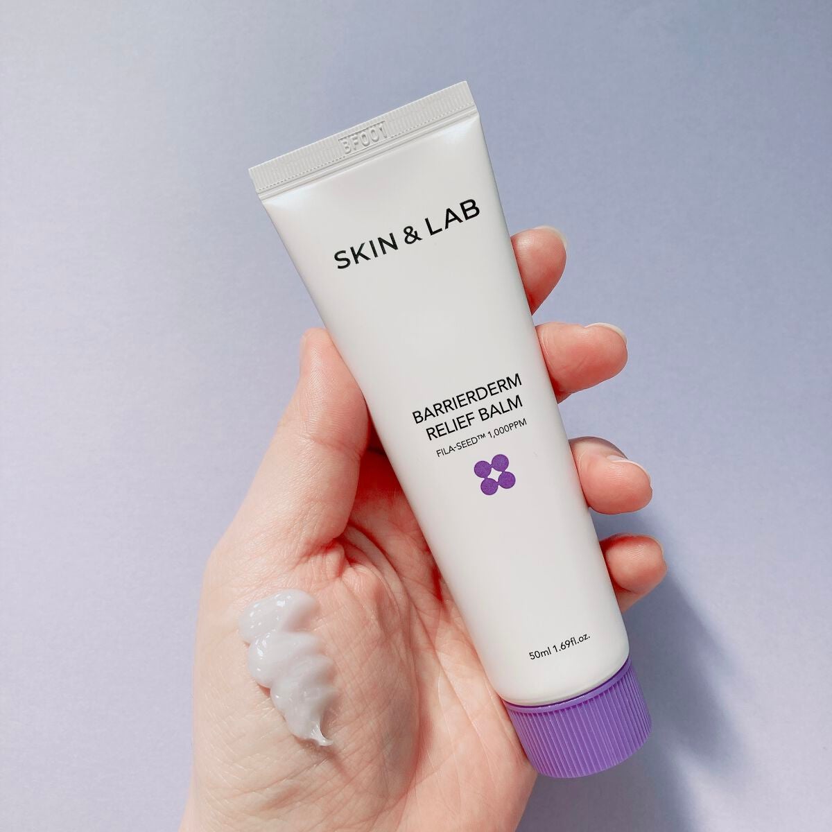 バリアダームモイストクリーム/SKIN&LAB/フェイスクリームを使ったクチコミ(2枚目)