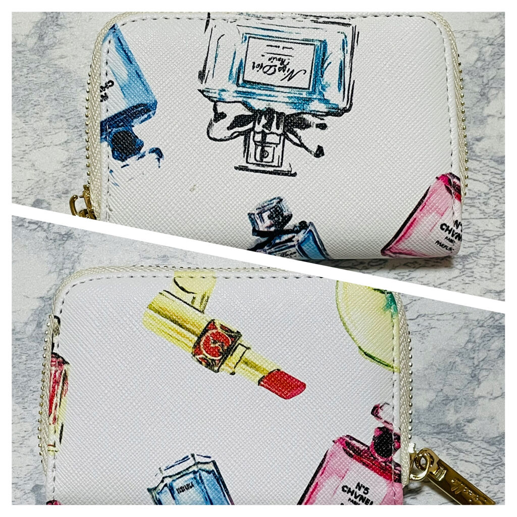 カードケース(コスメ柄)/Qoo10/その他を使ったクチコミ（1枚目）