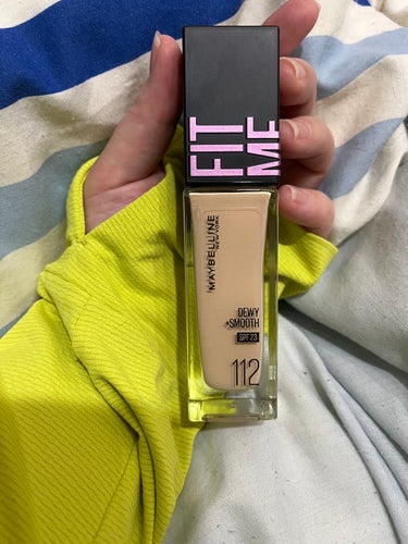 フィットミーリキッドファンデーションD 112/MAYBELLINE NEW YORK/リキッドファンデーションを使ったクチコミ（1枚目）