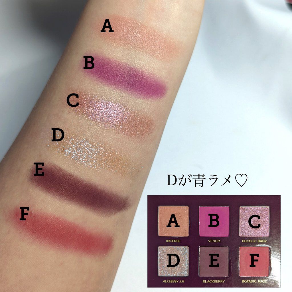 CUTIE PALETTE/NABLA/アイシャドウパレットを使ったクチコミ（3枚目）