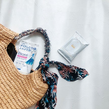 メイクの上からリフレッシュシート/ビオレ/フェイスシートを使ったクチコミ(1枚目)