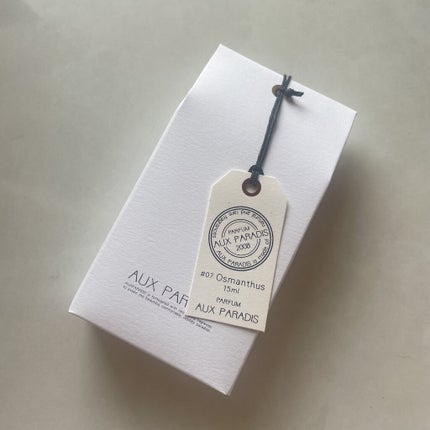 オードパルファム #07 Osmanthus 〔オスマンサス〕/AUX PARADIS/香水(レディース)を使ったクチコミ(2枚目)