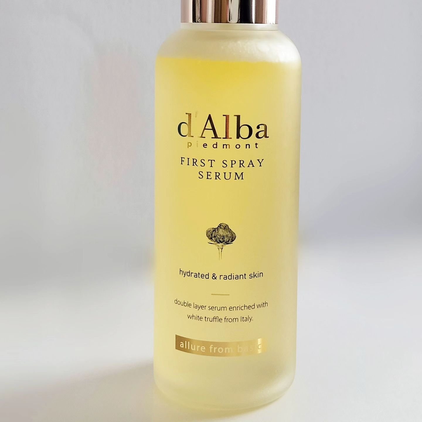 ダルバ ホワイトトリュフファーストスプレーセラム/ダルバ/ミスト状化粧水を使ったクチコミ（2枚目）