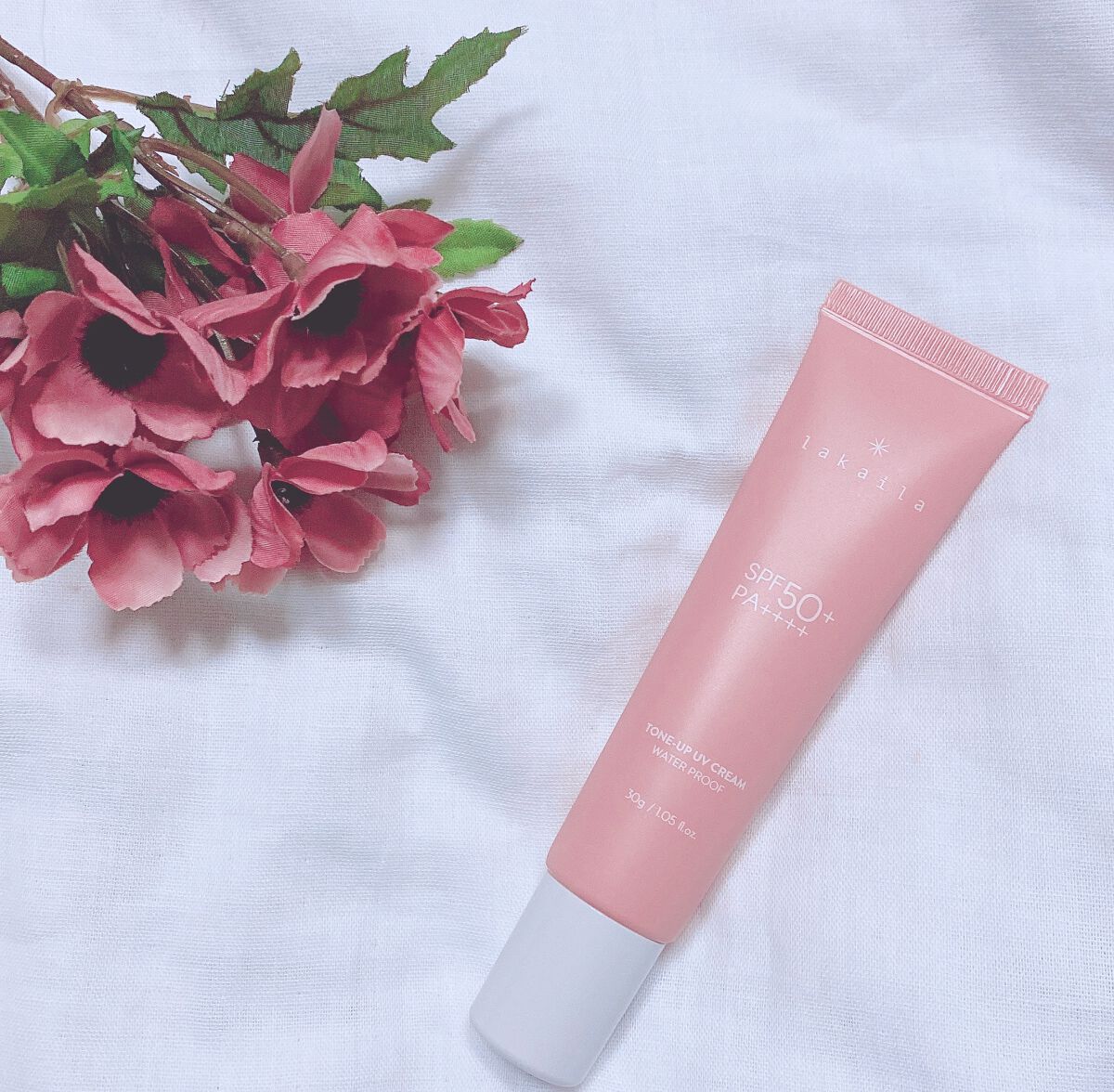 試してみた】 lakaila トーンアップUVクリーム lakaila のリアルな