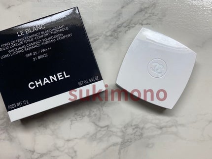 ル ブラン コンパクト ラディアンス/CHANEL/パウダーファンデーションを使ったクチコミ(3枚目)