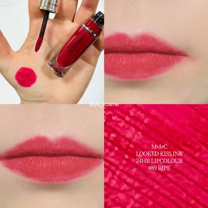 M·A·C ロックド キス インク リップカラー/M・A・C/口紅を使ったクチコミ(5枚目)