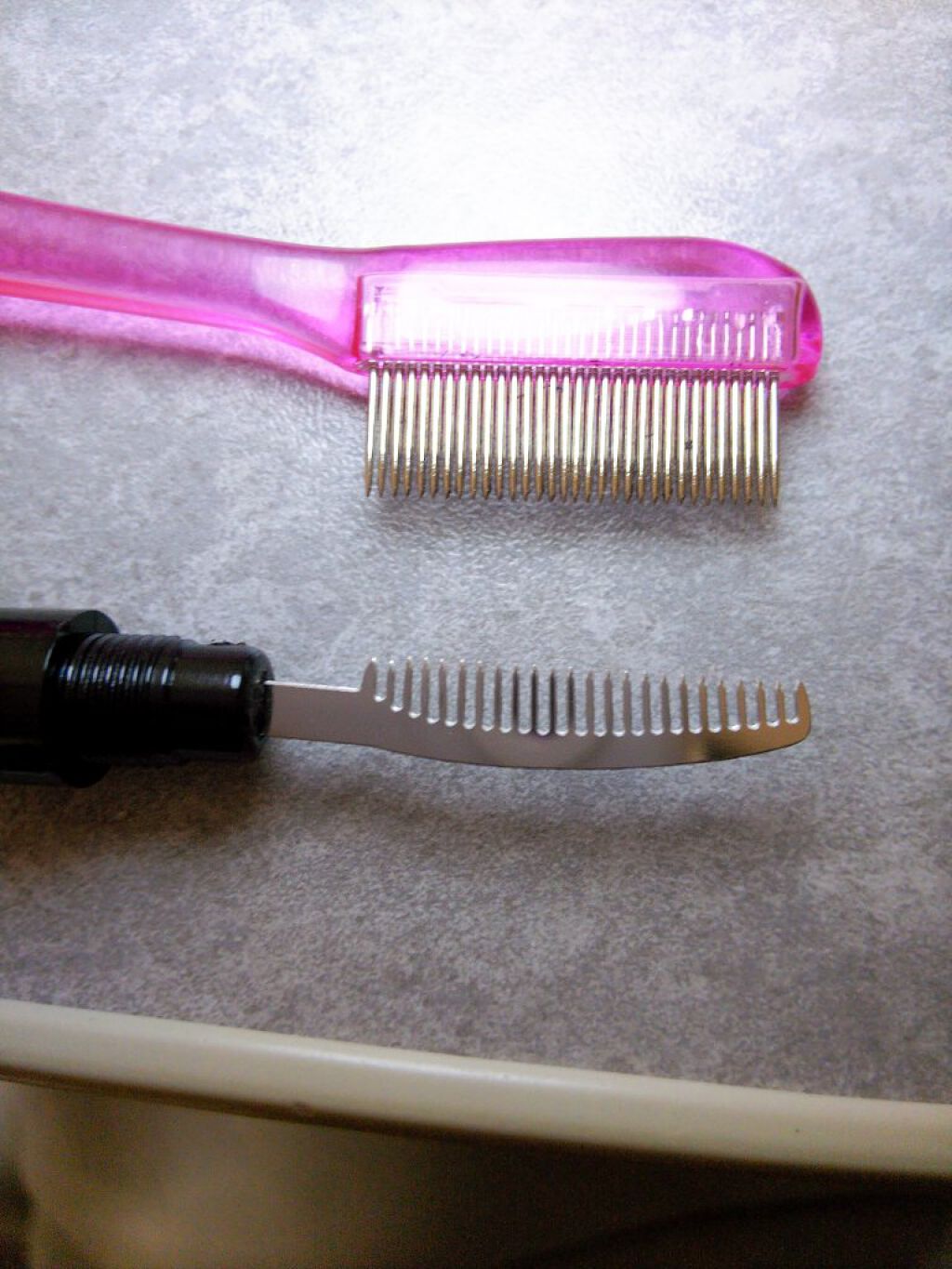 マスカラコーム メタルN(ナチュラル)/チャスティ/その他化粧小物を使ったクチコミ(2枚目)