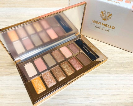 バレンタインボックス/VAVI MELLO/アイシャドウパレットを使ったクチコミ(1枚目)