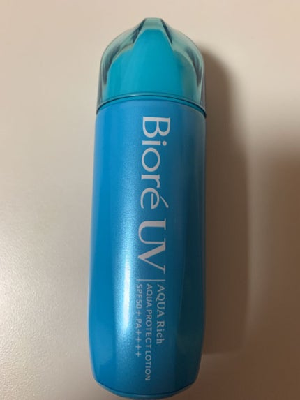 ビオレUV アクアリッチ アクアプロテクトローション(水層パック)/ビオレ/日焼け止めローションを使ったクチコミ(1枚目)