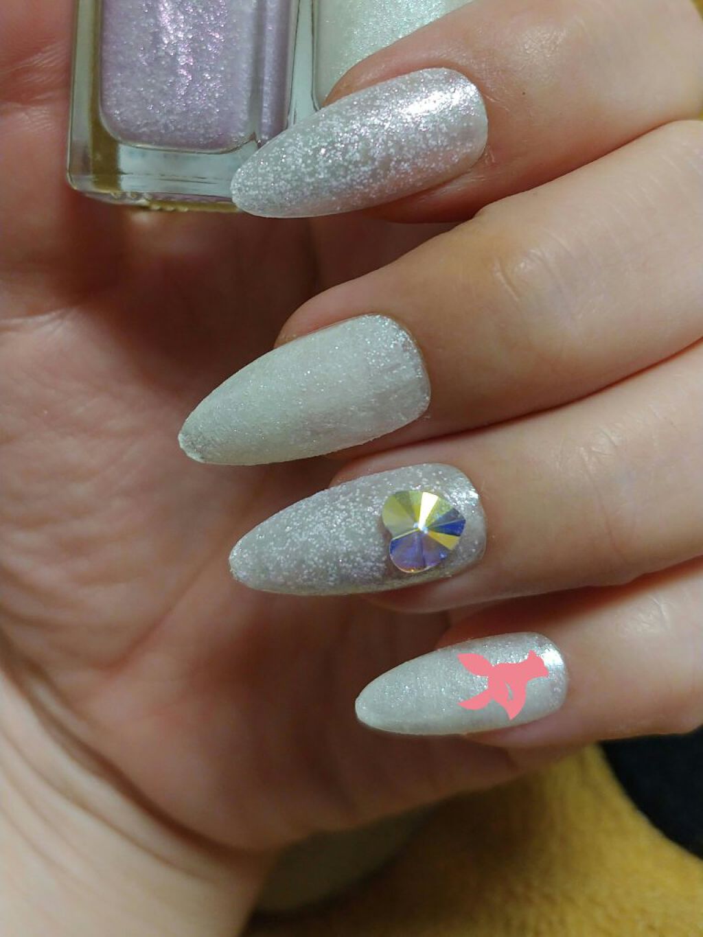 💛🔷クロレッツ🔷💛 on LIPS 「#ネイルホリック#NAILHOLIC#WT060#PU163#..」(2枚目)