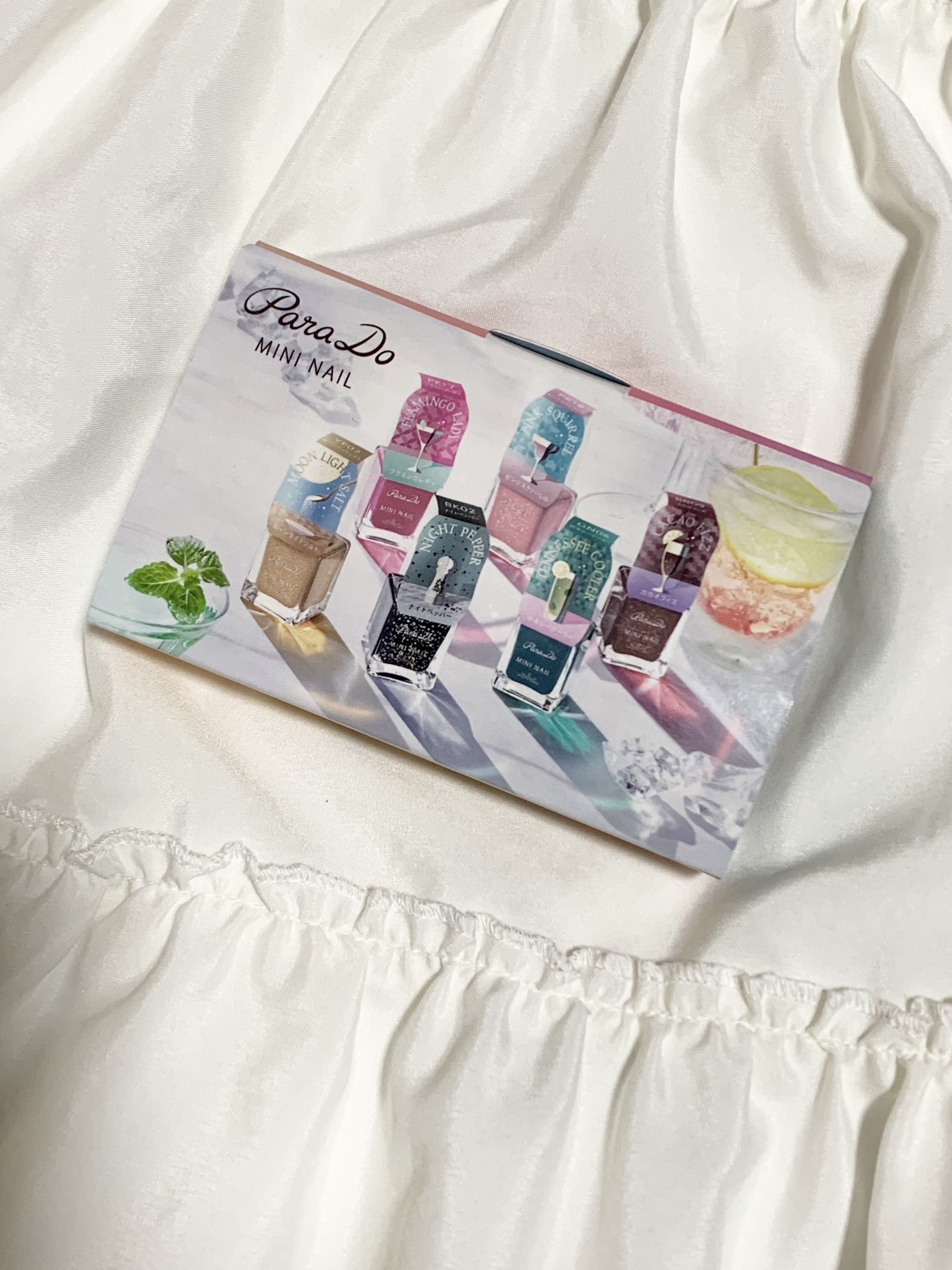 ミニネイル PK17 フラミンゴレディ/パラドゥ/マニキュアを使ったクチコミ（1枚目）