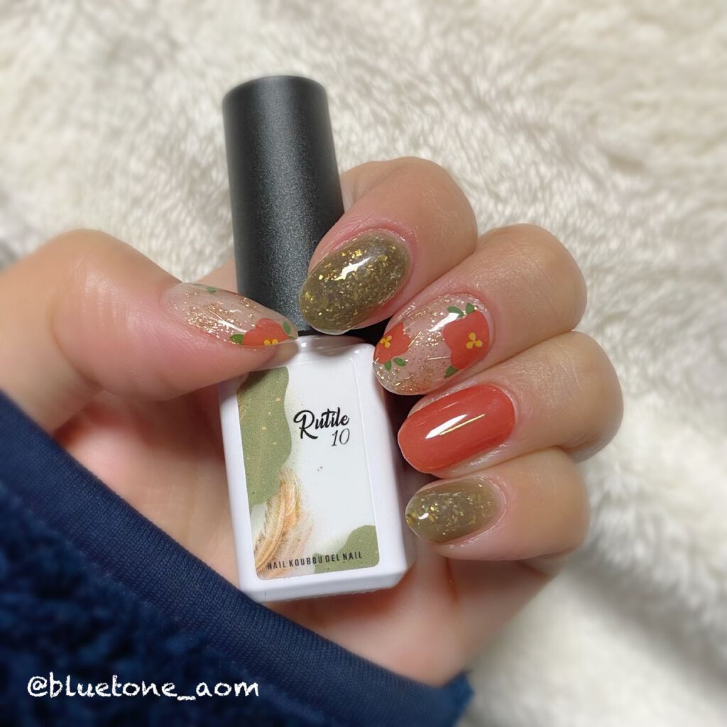 ジェルネイル（ライト対応）/セリア/ジェルネイルを使ったクチコミ（2枚目）