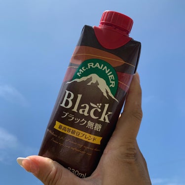 マウントレーニア ブラック無糖/森永乳業/ドリンクを使ったクチコミ（3枚目）