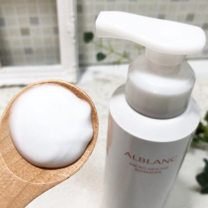 マイクロムース リフレッシャー/ALBLANC/泡洗顔を使ったクチコミ(4枚目)