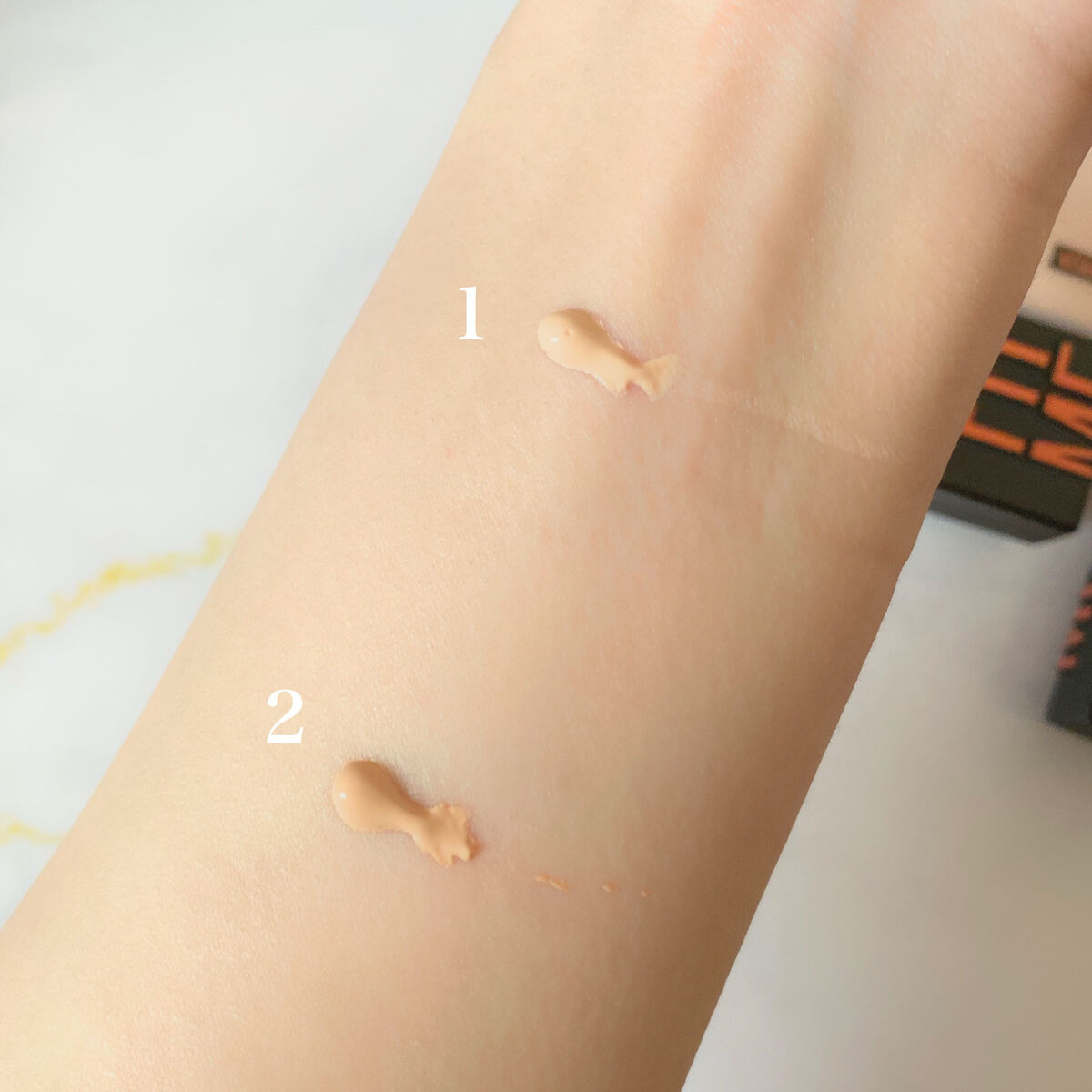 フィットミー フレッシュ ティント/MAYBELLINE NEW YORK/ベースメイクを使ったクチコミ（2枚目）