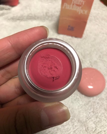 リップアンドチーク ブラーリープリンポット/fwee/口紅を使ったクチコミ(6枚目)