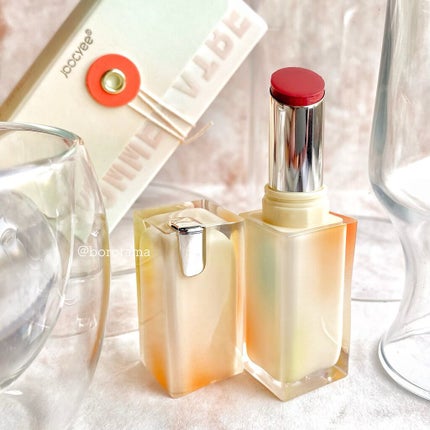 夏禅シリーズ 水光シアーリップスティック/Joocyee/口紅を使ったクチコミ(9枚目)