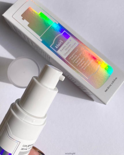 フレッシュリージュースドビタミンチャージングセラム(30ml)/Klairs/美容液を使ったクチコミ(3枚目)