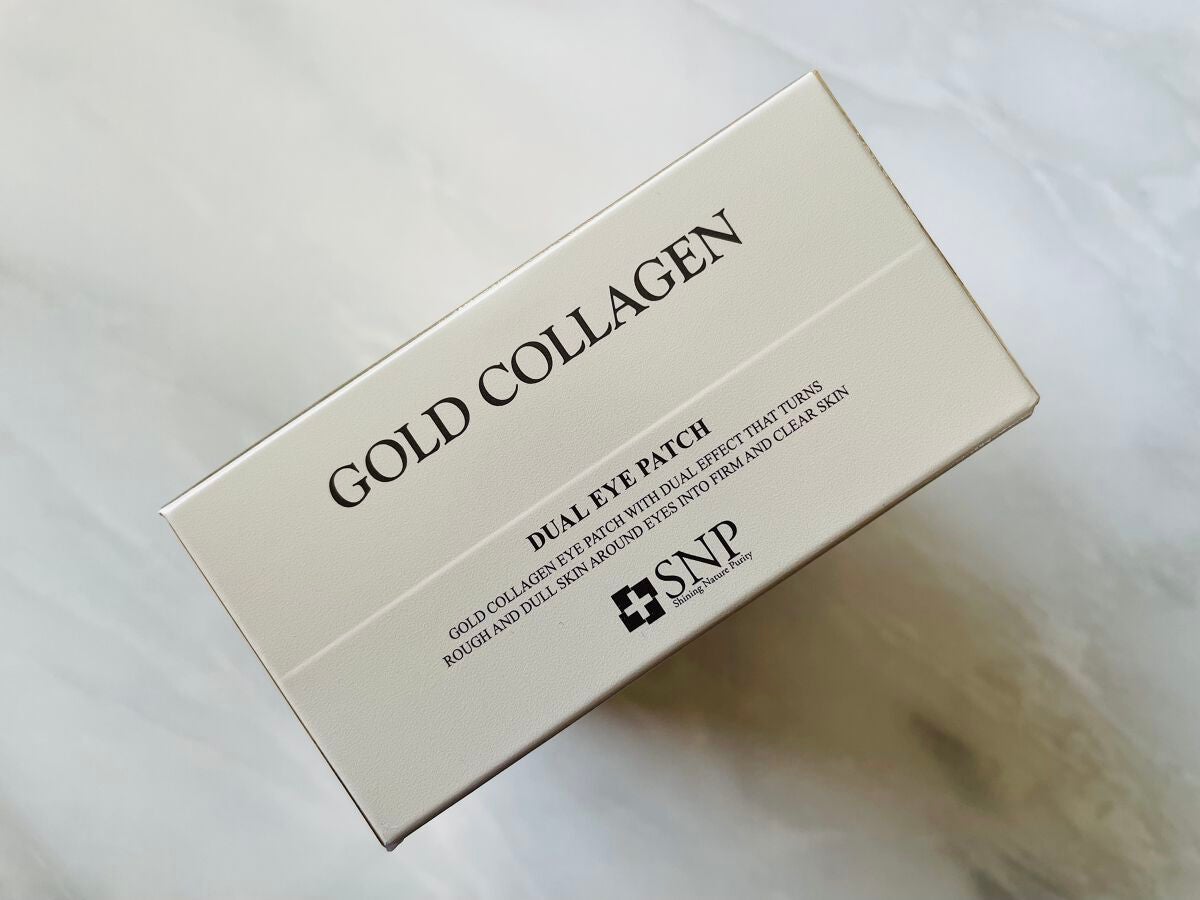 GOLD COLLAGEN DUAL EYE PATCH/SNP/アイケア・アイクリームを使ったクチコミ(3枚目)