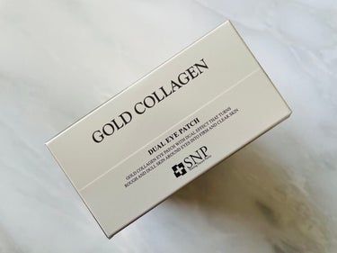 SNP GOLD COLLAGEN DUAL EYE PATCHのクチコミ「| SNP |

GOLD COLLAGEN DUAL EYE PATCH

SNPのアイケア.....」（3枚目）