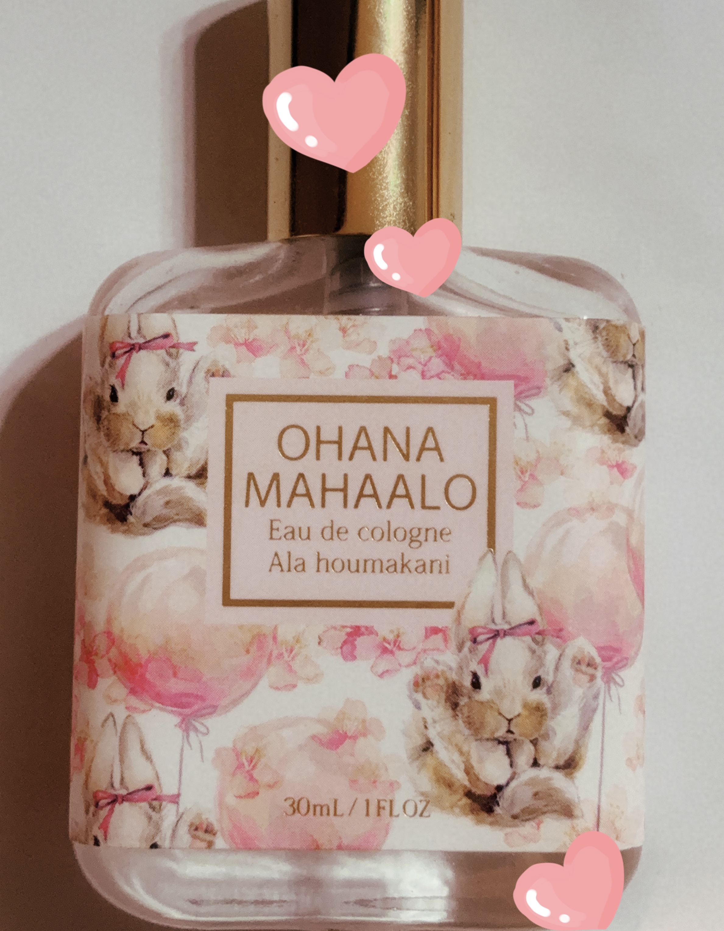 OHANA MAHAALO オハナ・マハロ オーデコロン <アラ ホウマカニ>のクチコミ「デザインがとても可愛いので購入しました。
手のひらサイズで持ち運びする時に可愛いパッケージです。
..」（1枚目）