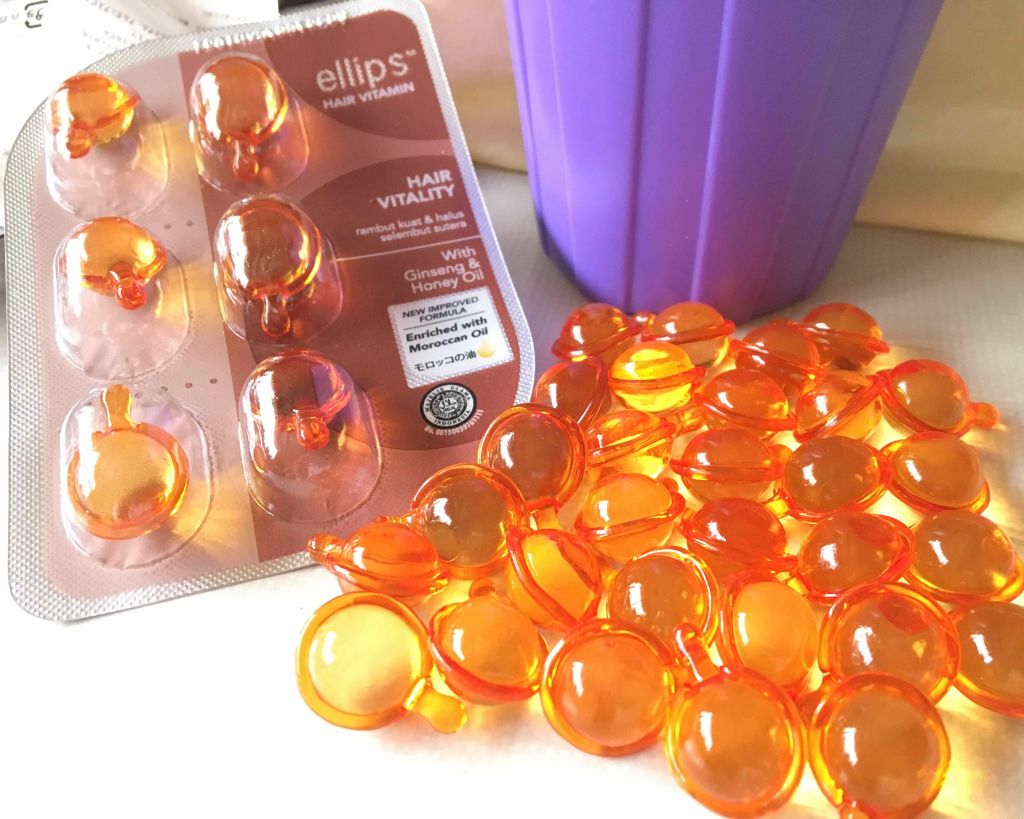 ヘアーオイル【トリートメント】/ellips/ヘアオイルを使ったクチコミ(4枚目)
