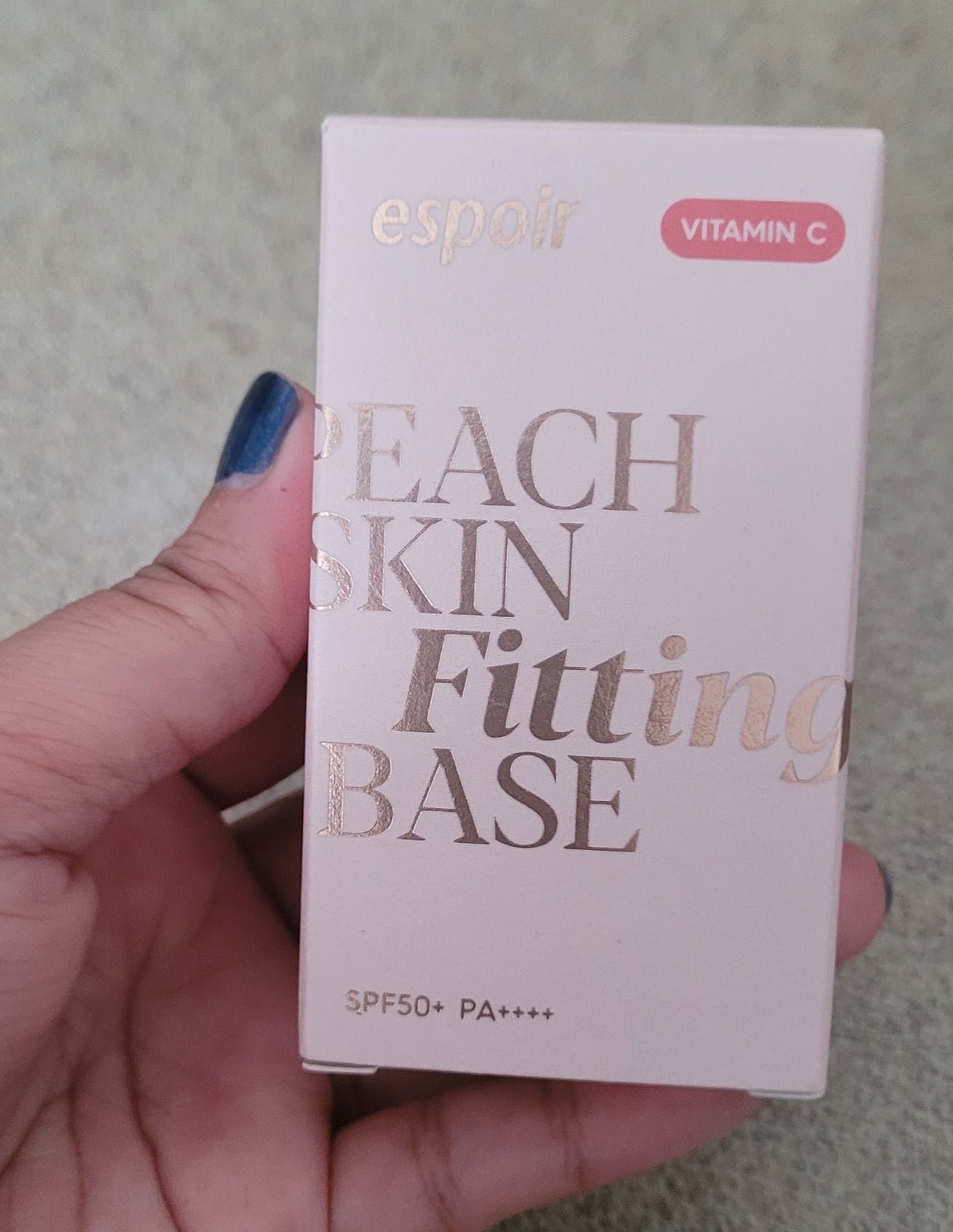 ピーチスキンフィッティングベース オールニュー SPF50 PA++++/espoir/化粧下地を使ったクチコミ(1枚目)
