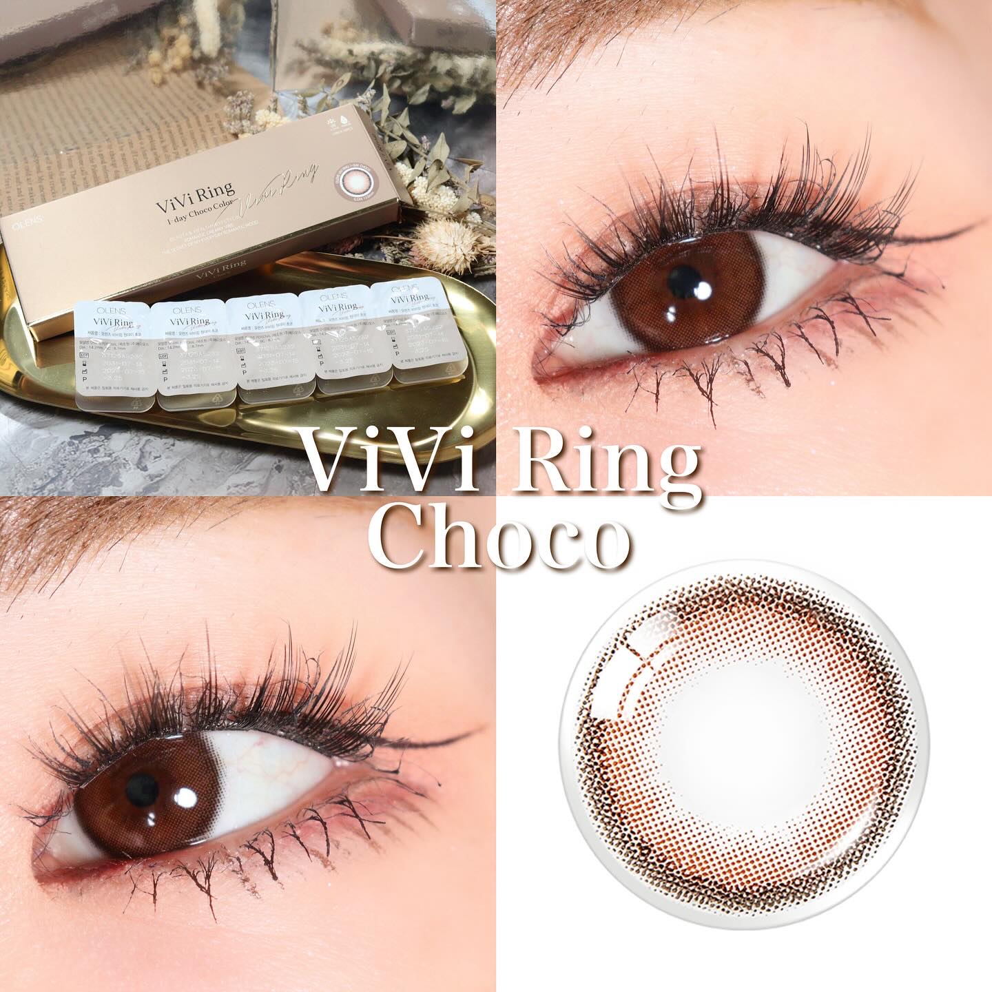 ViVi Ring 1day/OLENS/ワンデー（１DAY）カラコンを使ったクチコミ（3枚目）