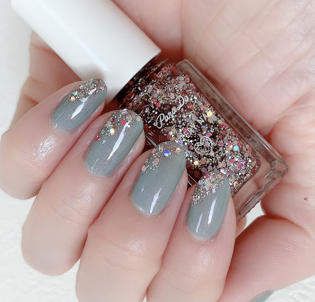 MMネイルポリッシュ/セリア/マニキュアを使ったクチコミ（2枚目）