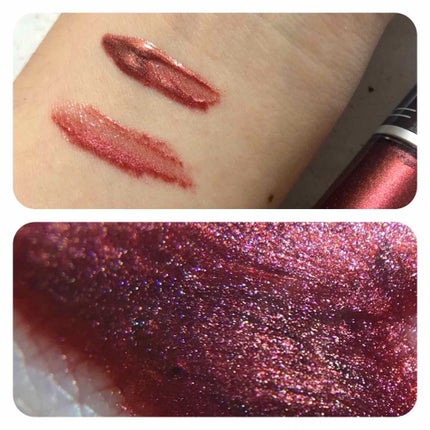 グランドイリュージョン リキッド リップカラー/M・A・C/リップグロスを使ったクチコミ(3枚目)