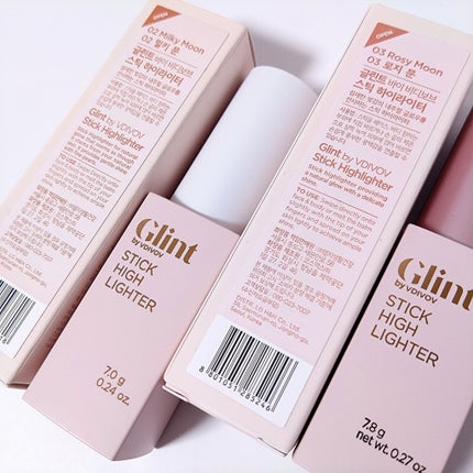 スティックハイライター 02 ミルキームーン/Glint/スティックハイライトを使ったクチコミ(2枚目)