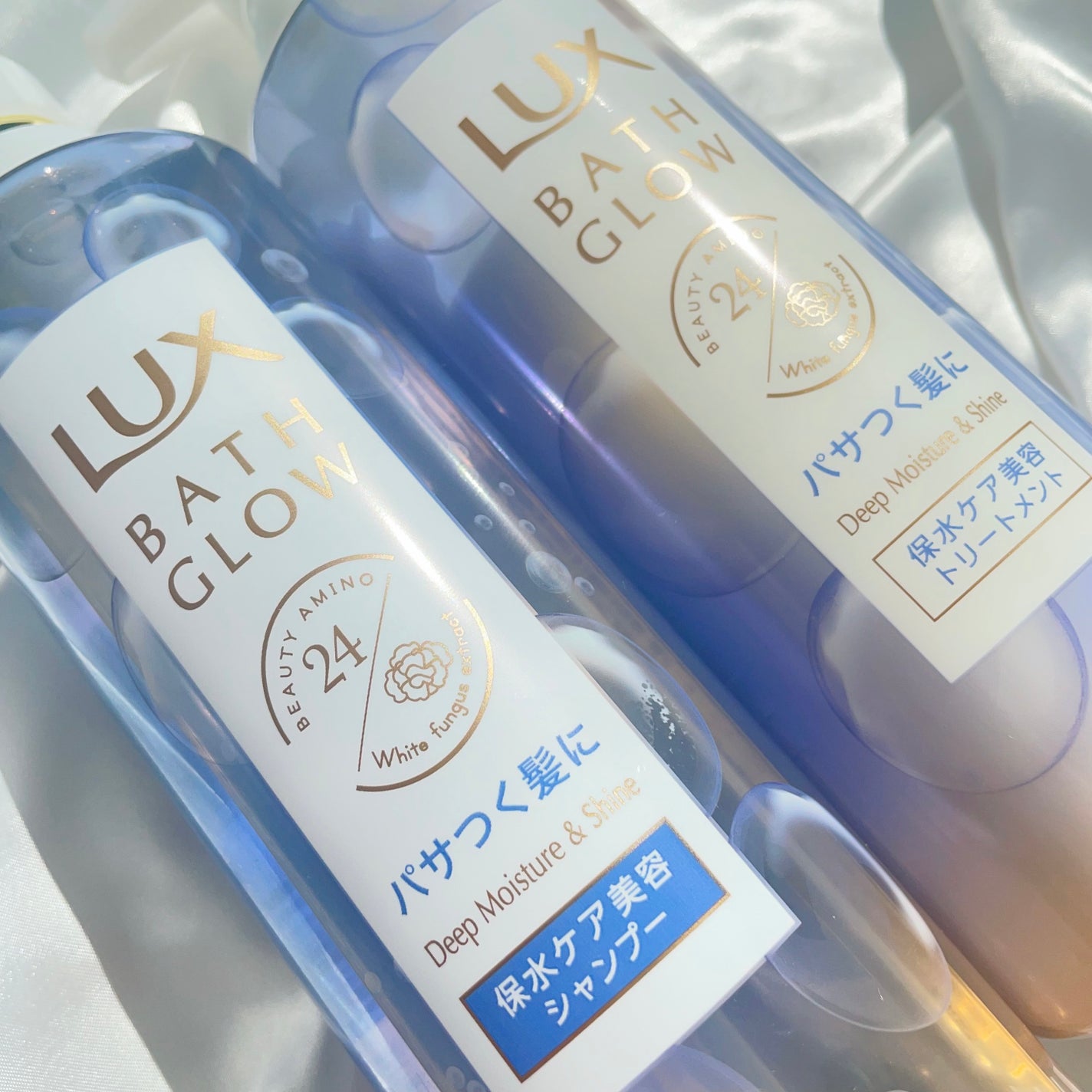 バスグロウ ディープモイスチャー&シャイン シャンプー/トリートメント/LUX/市販シャンプーを使ったクチコミ(8枚目)