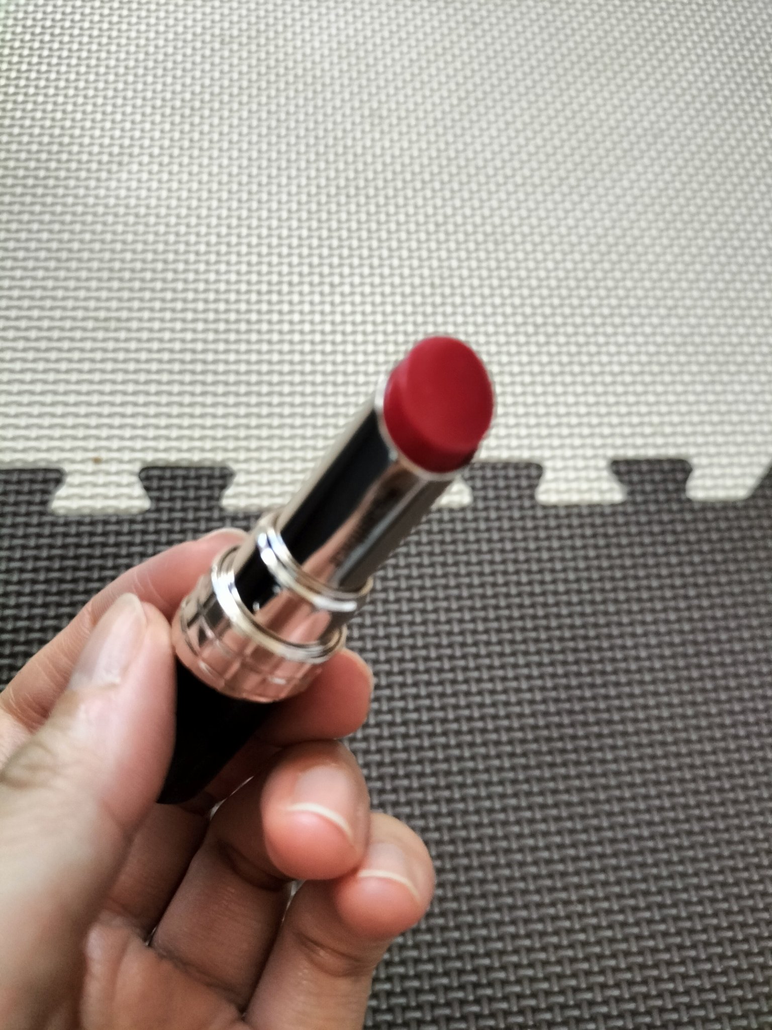 ドラマティックエッセンスルージュ RD401/マキアージュ/口紅を使ったクチコミ（2枚目）