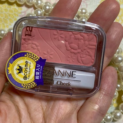 ナチュラル チークN 12 コーラルピンク/CEZANNE/パウダーチークを使ったクチコミ(2枚目)