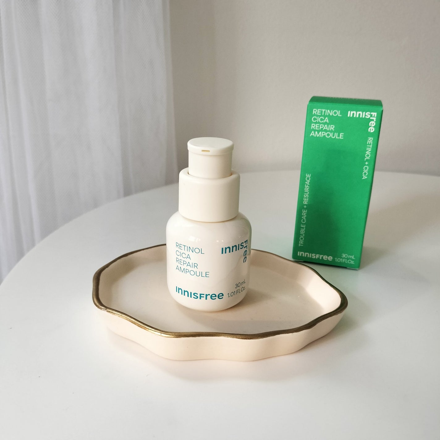 レチノール シカ リペア セラム/innisfree/美容液を使ったクチコミ(3枚目)