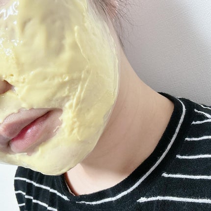 WHITE TRUFFLE SERUM & CREAM MODELING MASK/ダルバ/その他スキンケアを使ったクチコミ(3枚目)