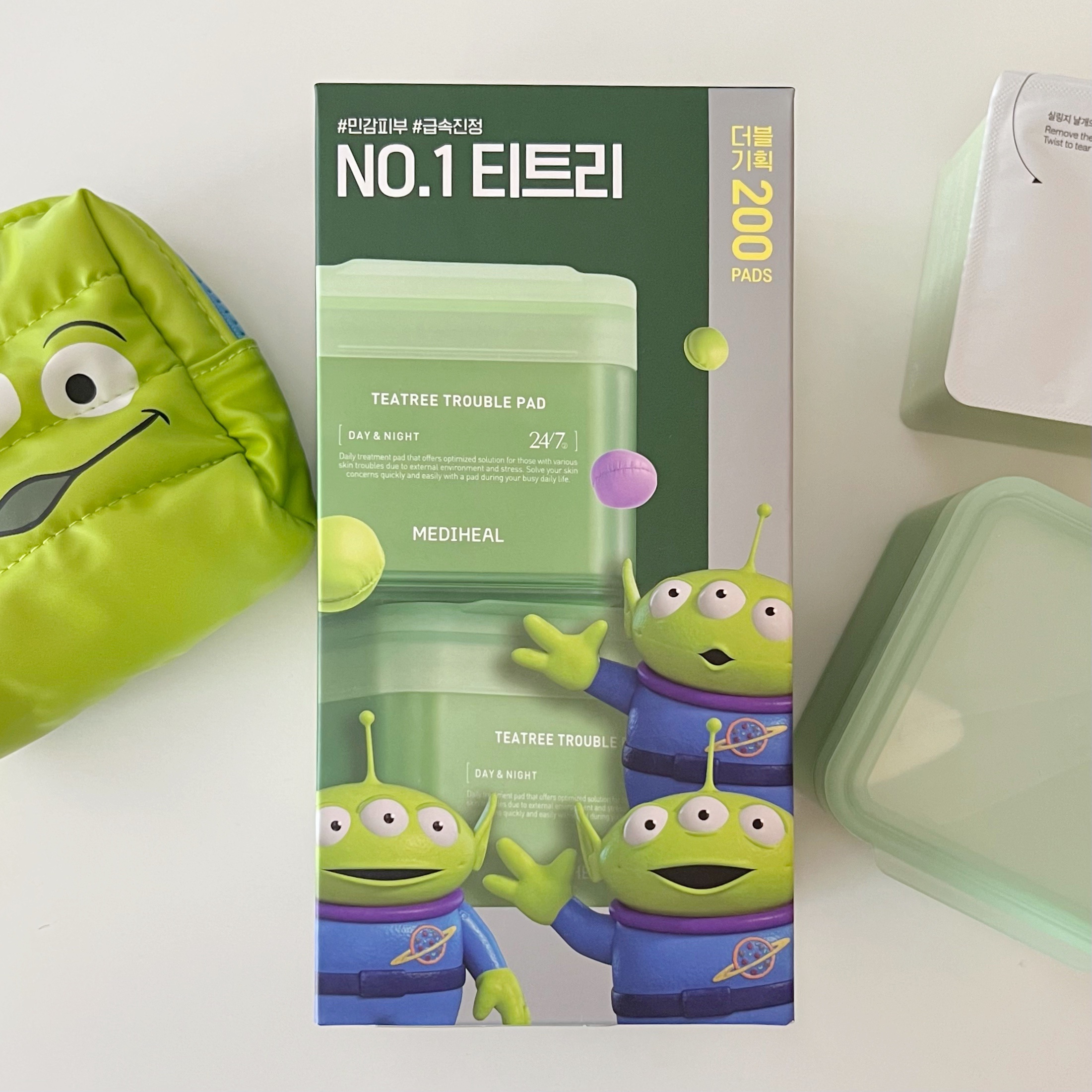 ティーツリー トラブルパッド/MEDIHEAL/トナーパッドを使ったクチコミ（1枚目）