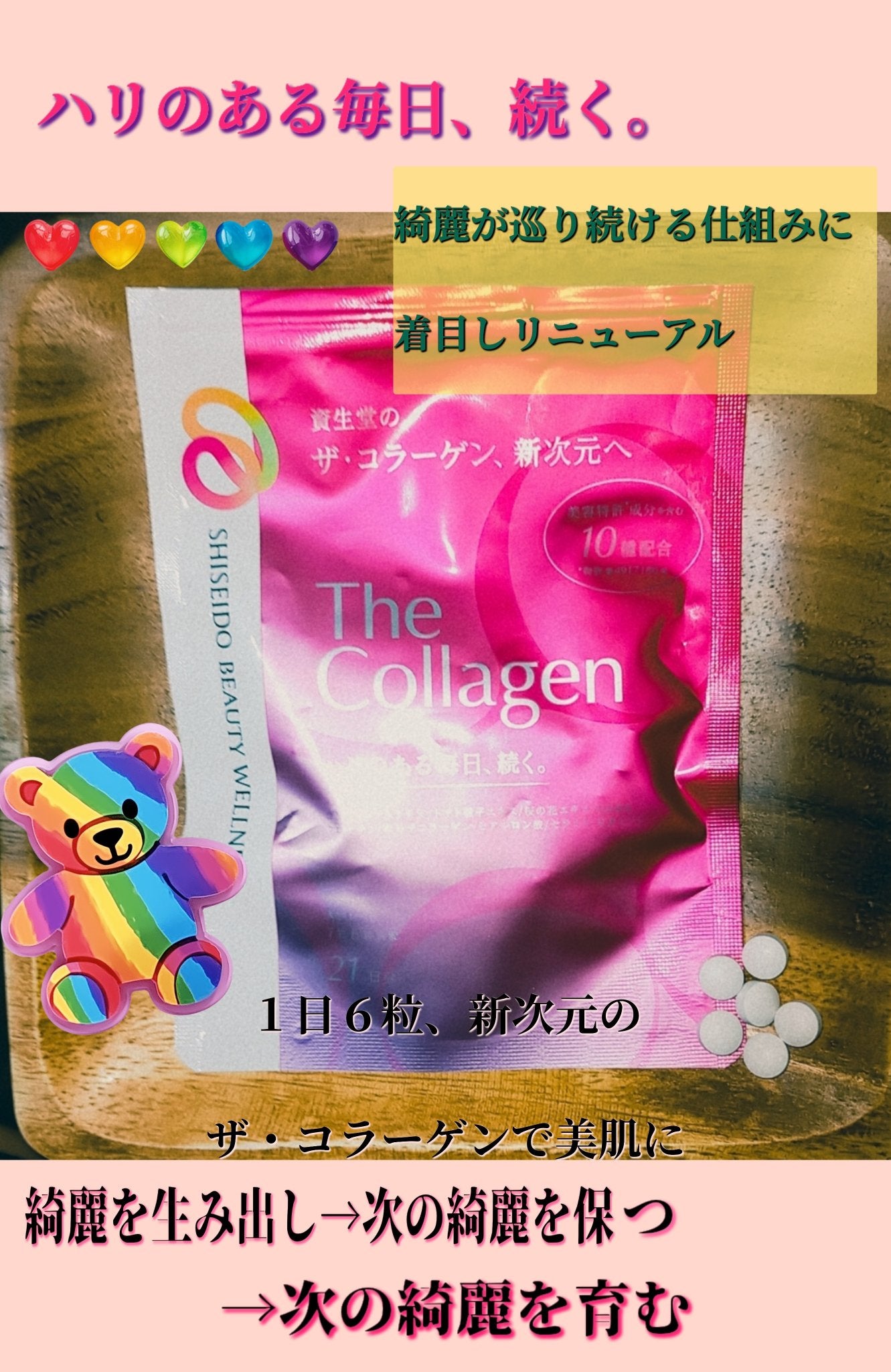 ザ・コラーゲン<タブレット>V/ザ・コラーゲン/美容サプリメントを使ったクチコミ(1枚目)