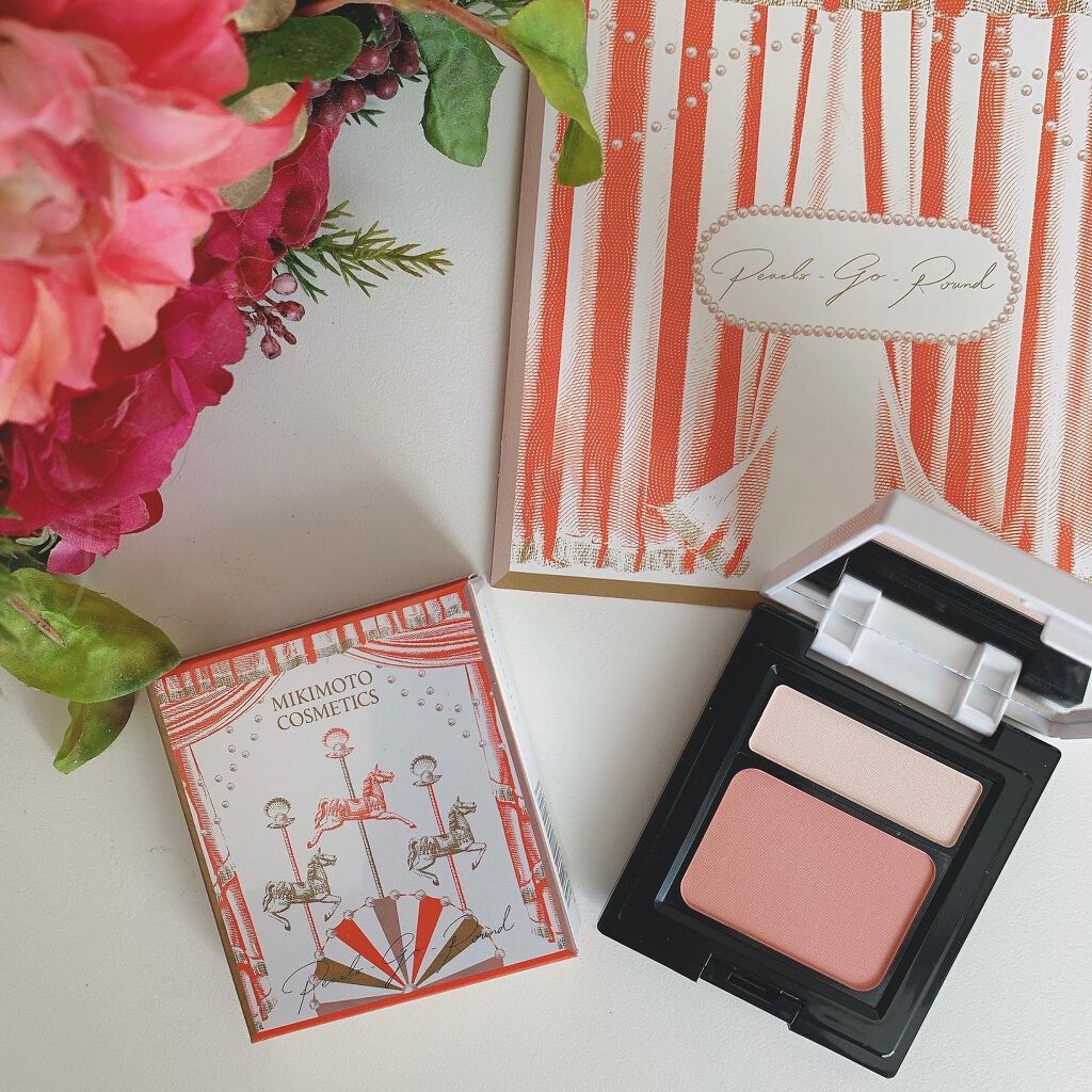 フェイスカラーパレット/ミキモト コスメティックス/メイクアップキットを使ったクチコミ(3枚目)