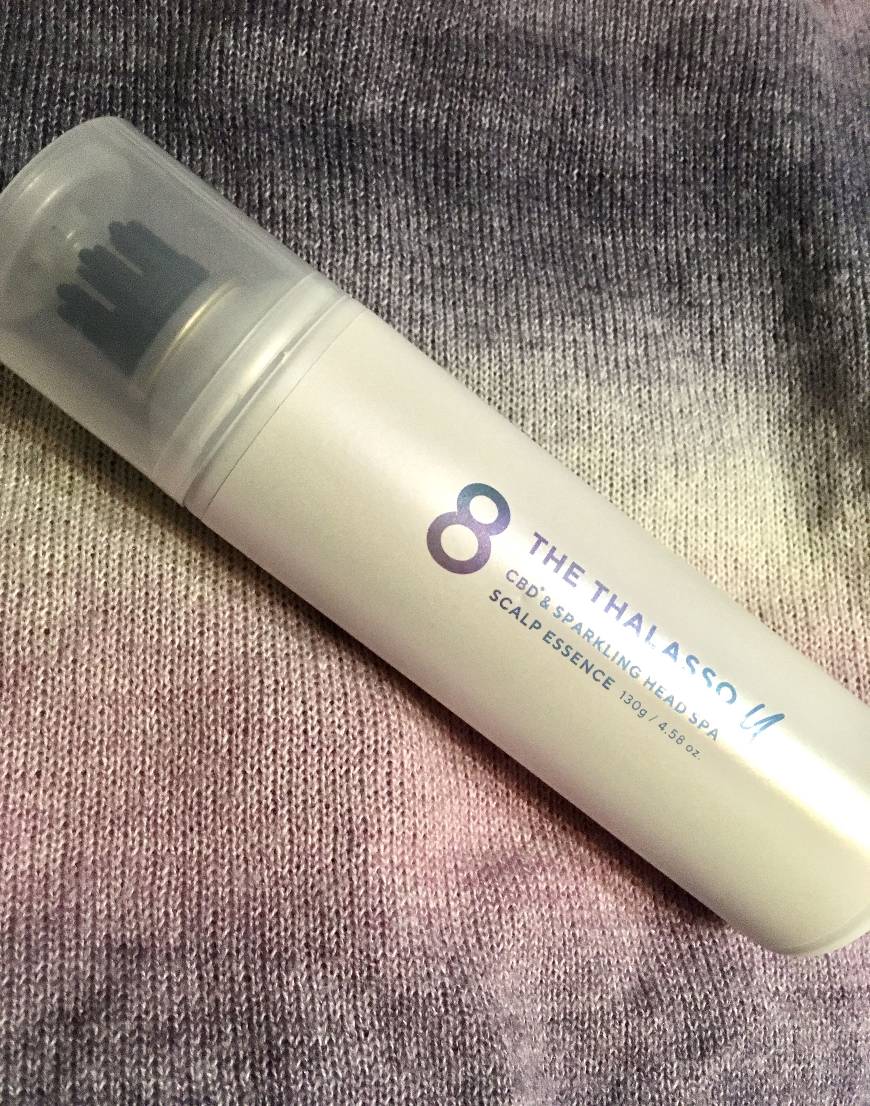 エイトザタラソ ユー CBD＆スパークリング ヘッドスパ スキャルプエッセンス/エイトザタラソ/頭皮ローションを使ったクチコミ（1枚目）