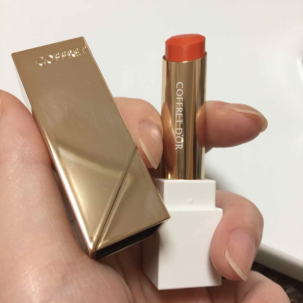 スキンシンクロルージュ/コフレドール/口紅を使ったクチコミ(1枚目)