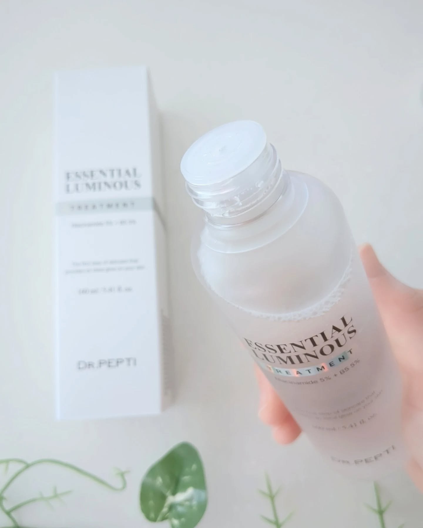 エッセンシャルルミナストリートメント/DR.PEPTI/化粧水を使ったクチコミ（2枚目）