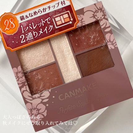 パーフェクトスタイリストアイズ/キャンメイク/アイシャドウパレットを使ったクチコミ(5枚目)