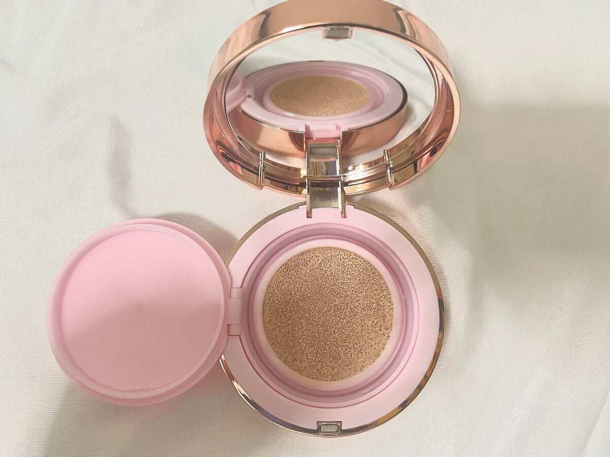 ピンクティーツリーカバークッション/APLIN/クッションファンデーションを使ったクチコミ(2枚目)