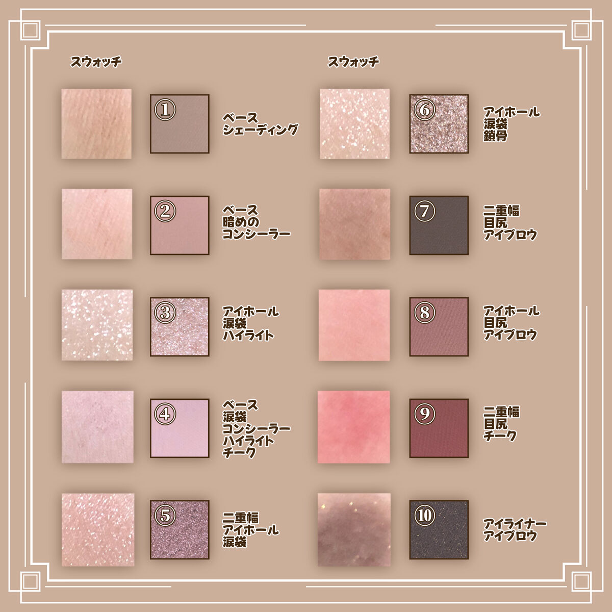 ニューデップスアイシャドウパレット/hince/アイシャドウパレットを使ったクチコミ（2枚目）