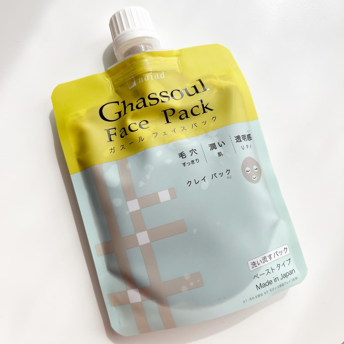 ガスール フェイスパック 170g/ナイアード/洗い流すパック・マスクを使ったクチコミ（1枚目）