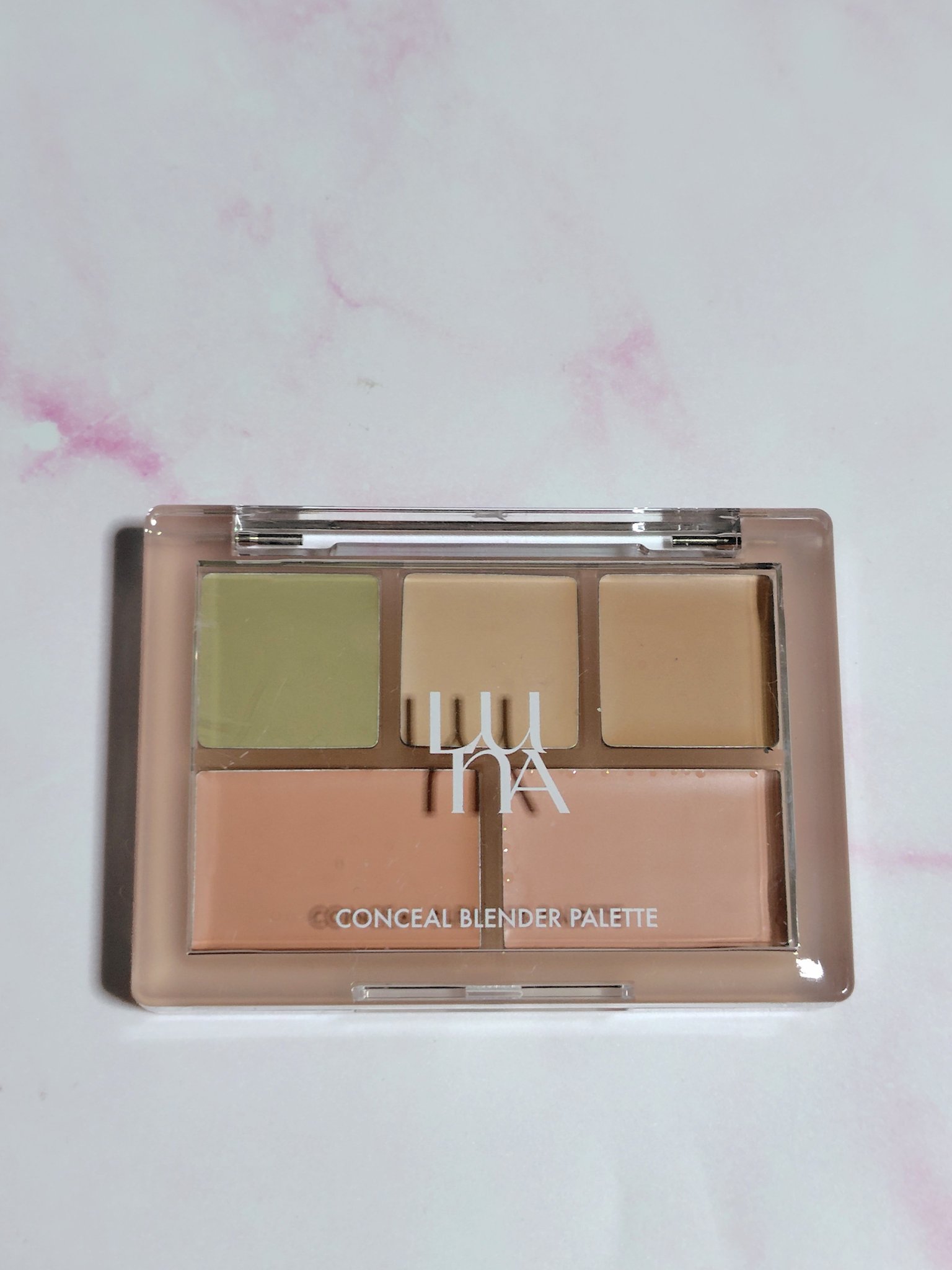 コンシールブレンダーパレット/LUNA/パレットコンシーラーを使ったクチコミ（2枚目）